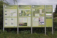 An information point of the Wachau touristic guidance system © Anna Lun
