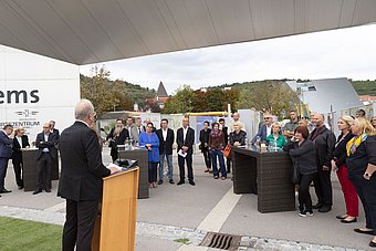 Bgm. Resch freut sich über die Überarbeitung des Welterbezentrums © Stadt Krems/Barbara Elser Bgm. Resch freut sich über die Überarbeitung des Welterbezentrums © Stadt Krems/Barbara Elser